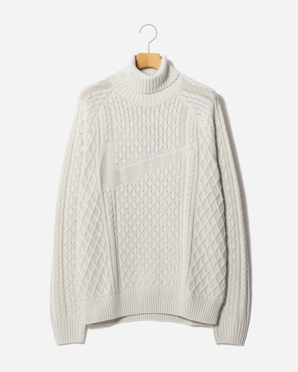 NIKE NL L/S CABLE KNIT TARTLE NECK – A+S
