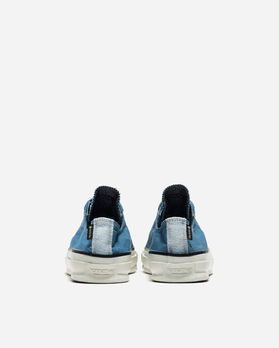 nonnative DWELLER TRAINER LOW COTTON CANVAS OVER DYE WITH GORE-TEX
