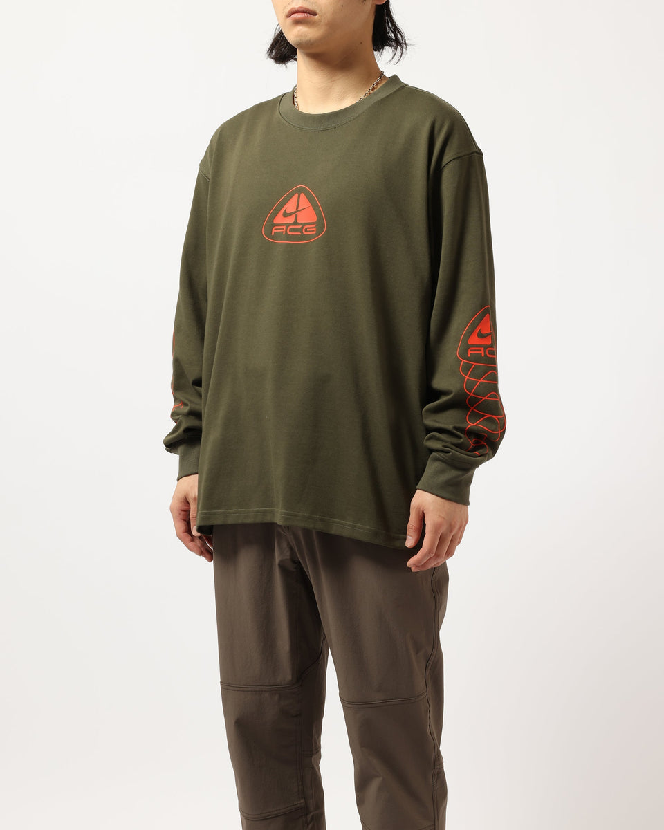 セールや限定 NIKE ナイキ ACG ロングTシャツ ロンt 長袖 1989 クルー