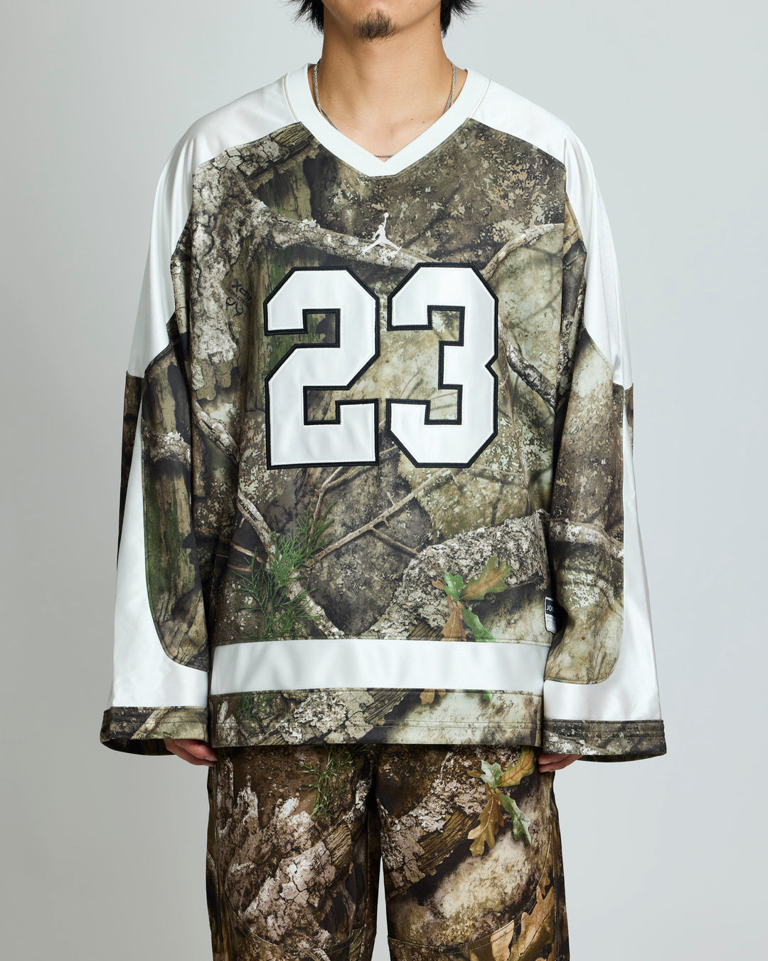 Jordan Tシャツ リアルツリー柄　アイスホッケーシャツ Jordan Brooklyn Men's T-Shirt. Nike JP