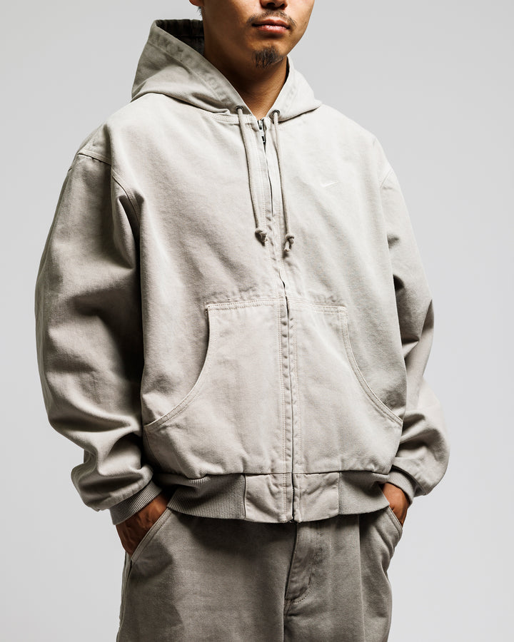 NIKE ナイキ LIFE UL DYE FULLZIP JACKET コットンキャンバス地 ジップアップフーデッドジャケット グレー FZ6576-014 2024-08-0216.15.00_720x.jpg?v=