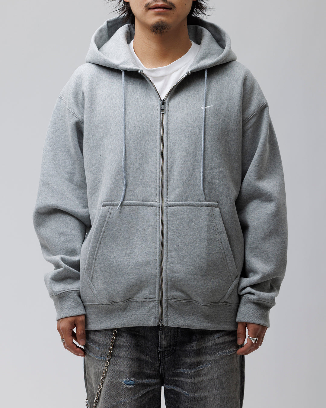 NIKE NL SOLO SWOOSH BB FZ FLEECE L/S HOODIE – A+S