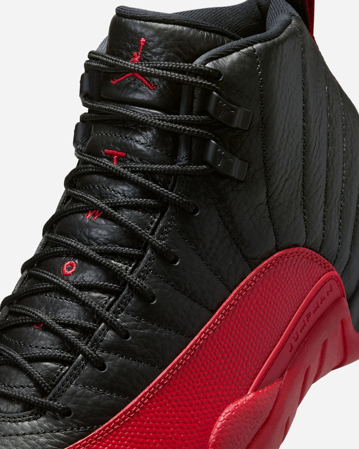 値下げAir Jordan 12 Retro ブラック/バルサミレッド 27cm JORDAN BRAND AIR JORDAN 12 RETRO BLACK/VARSITY RED