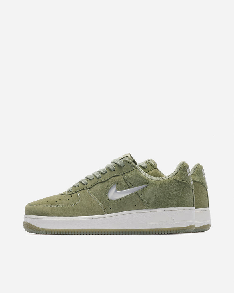 Air force one green cheap suede