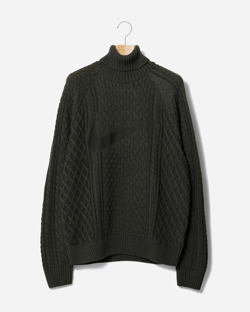 NIKE NL L/S CABLE KNIT TARTLE NECK – A+S