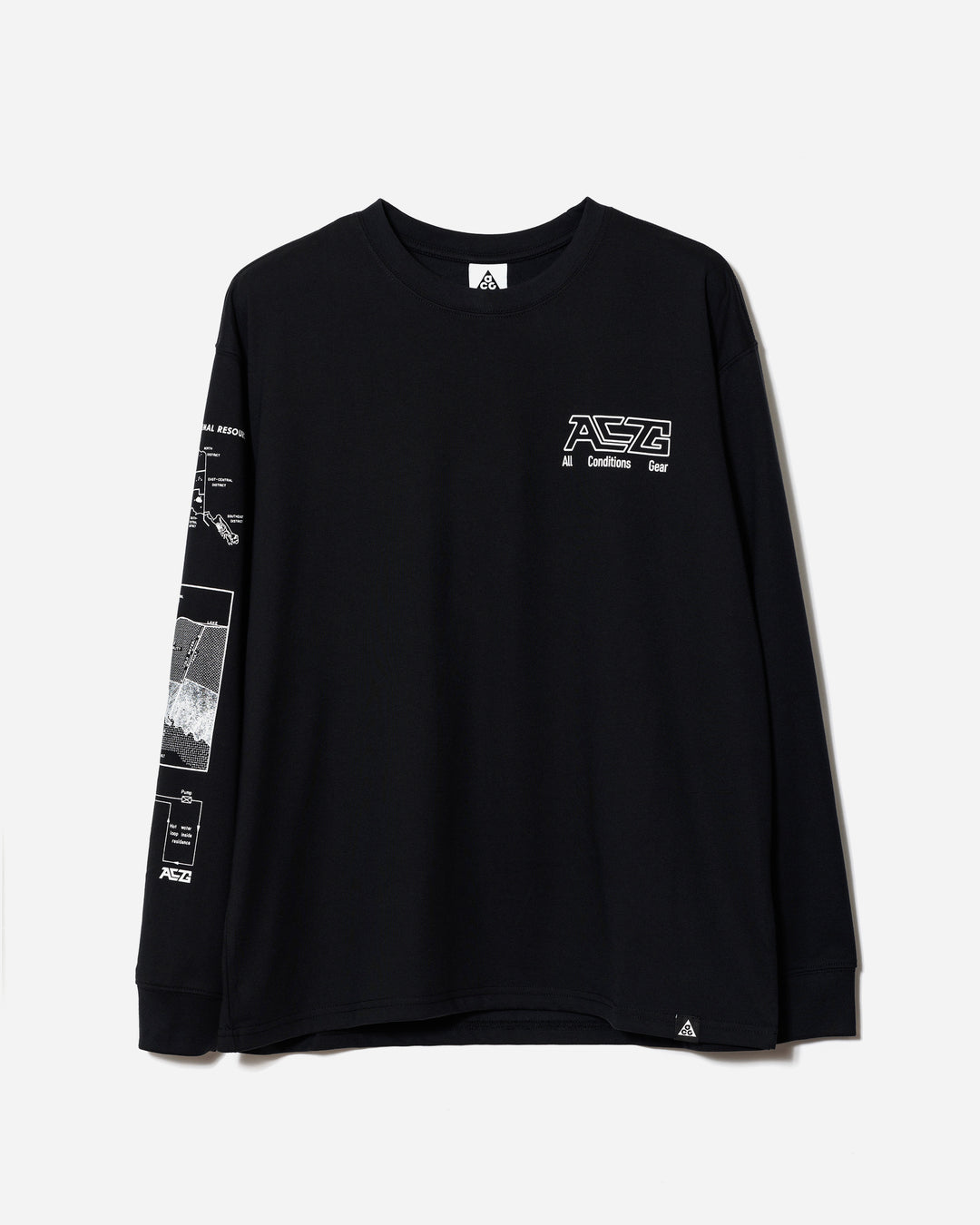 NIKE NRG ACG GEOTHERMAL L/S TEE – A+S