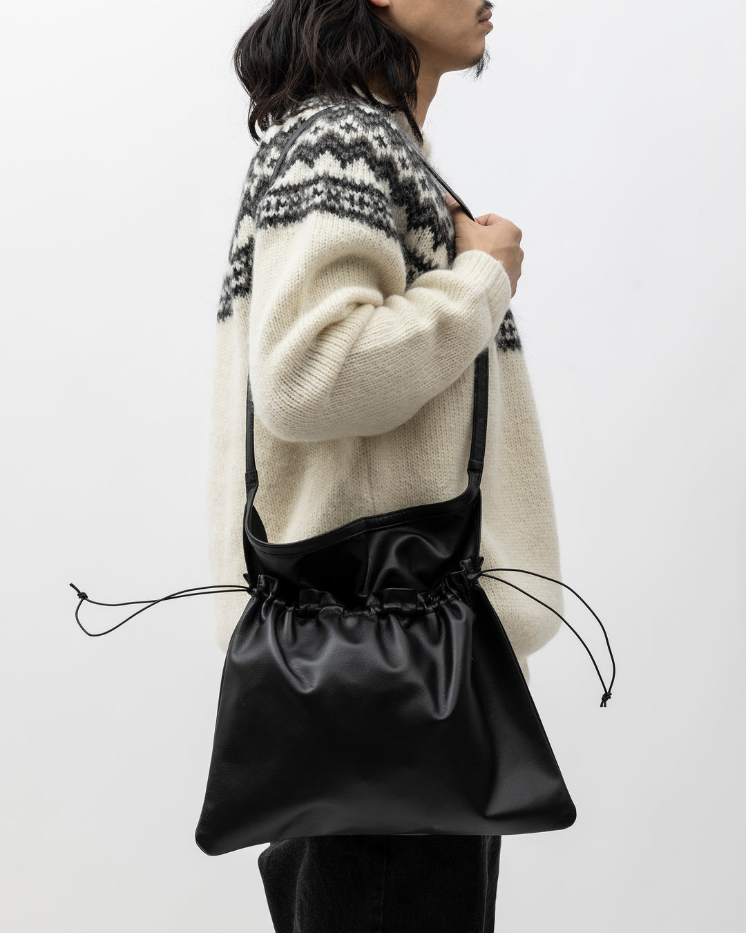 Hender scheme cow red cross bag big – A+S