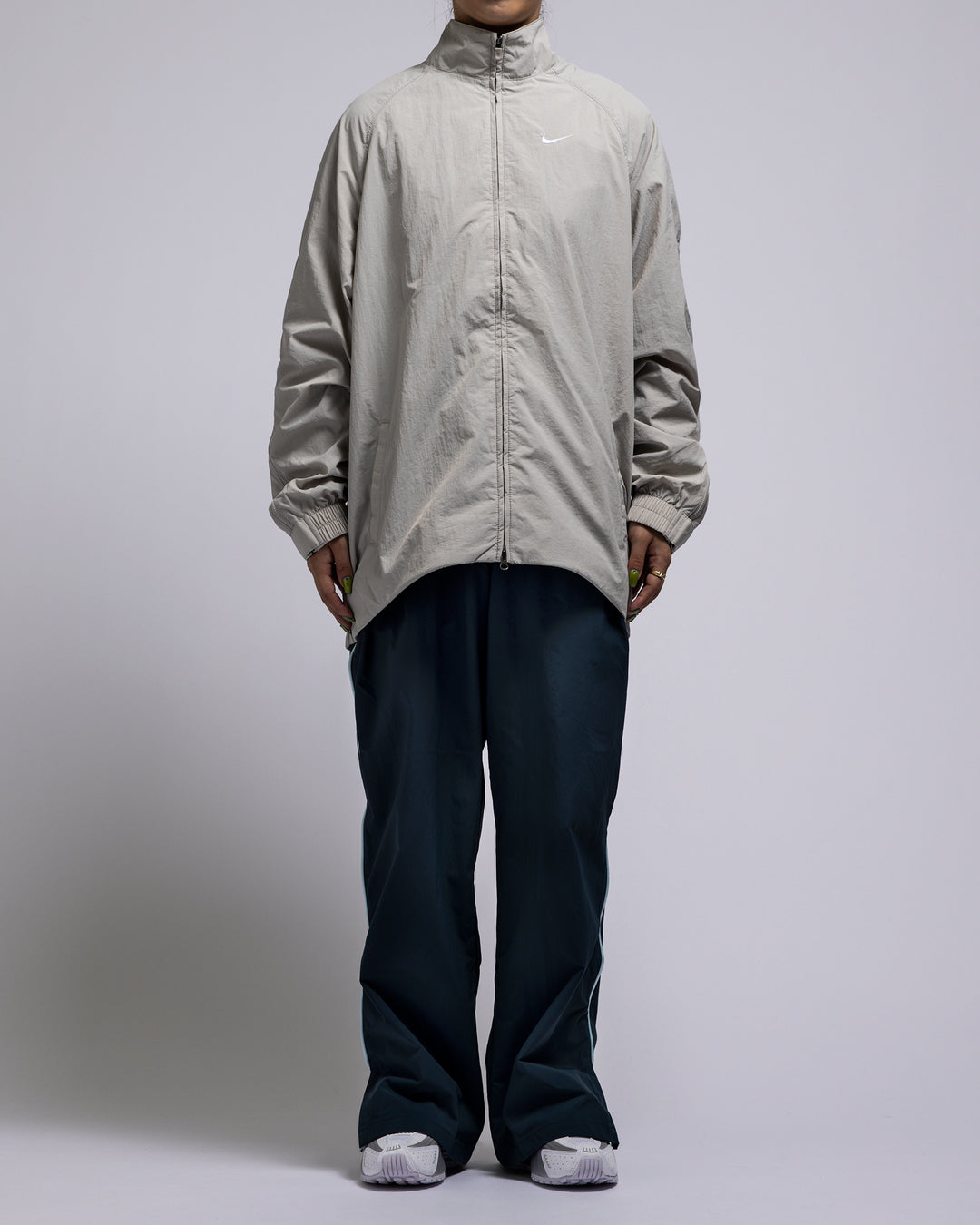 【未使用に近し】45R　日本製ジャケット　星3つでサイズL　コットン100% NIKE WMNS NSW CLLCTN RPL ZIP JACKET O – A+S