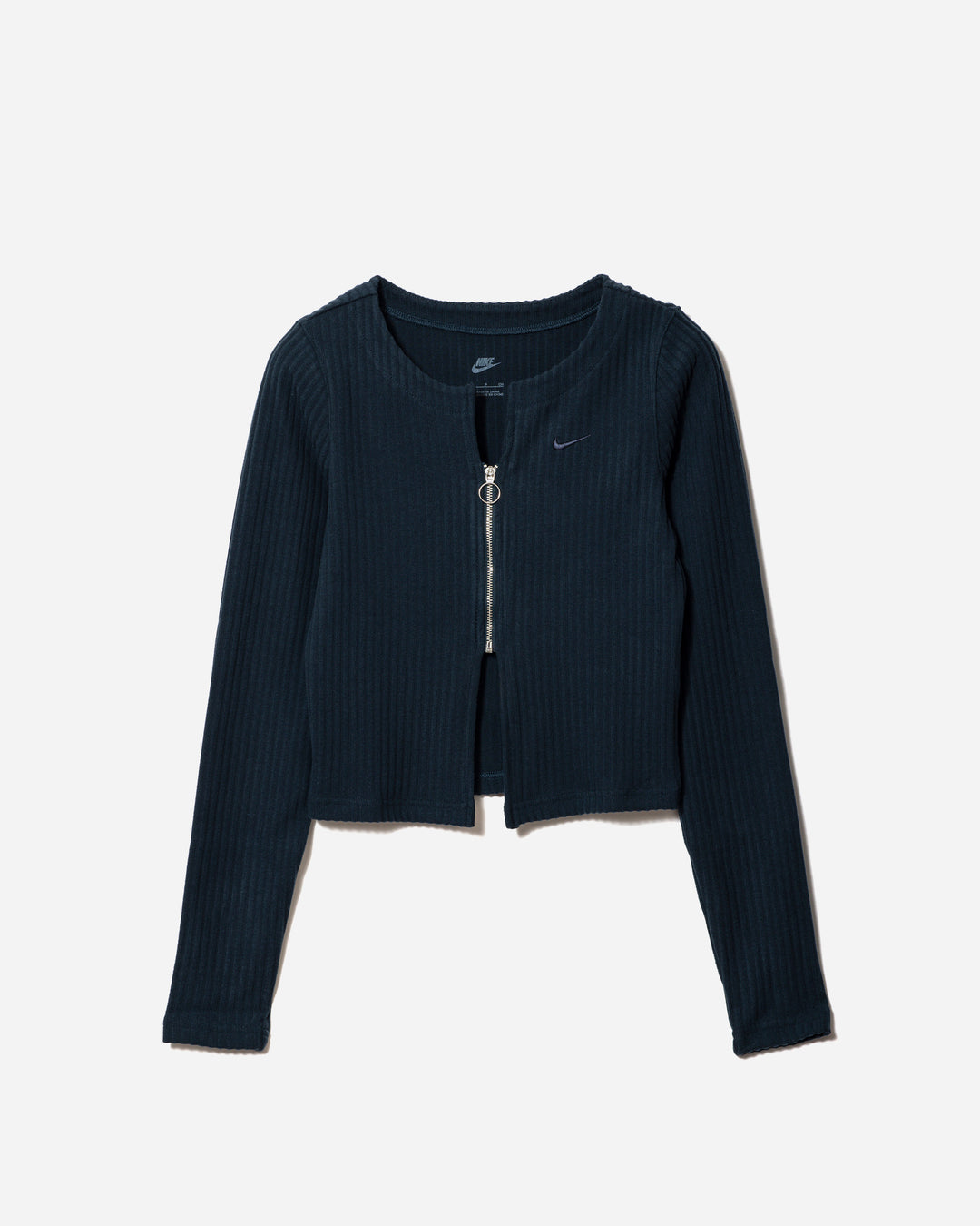 NIKE WMNS NSW CHLL KNT RIB CR FZ L/S TOP – A+S