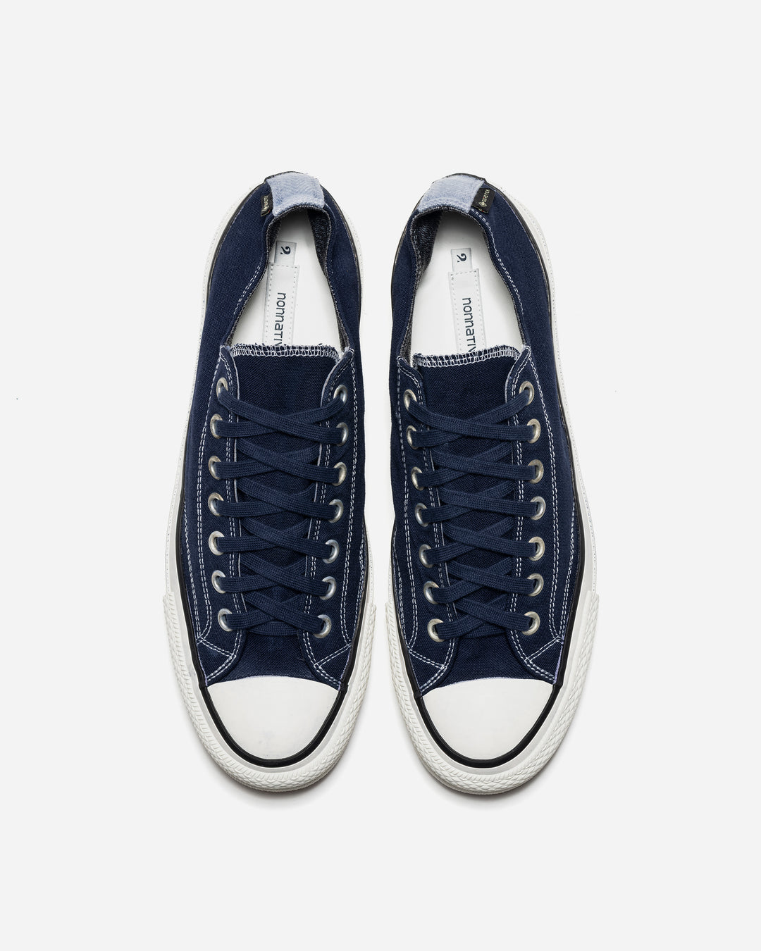 nonnative DWELLER TRAINER LOW COTTON CANVAS OVER DYE WITH