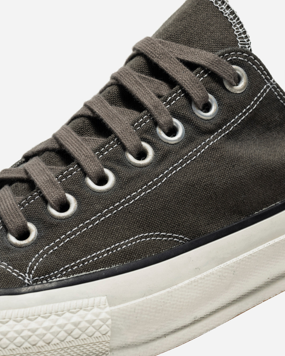 nonnative DWELLER TRAINER LOW COTTON CANVAS OVER DYE WITH GORE-TEX