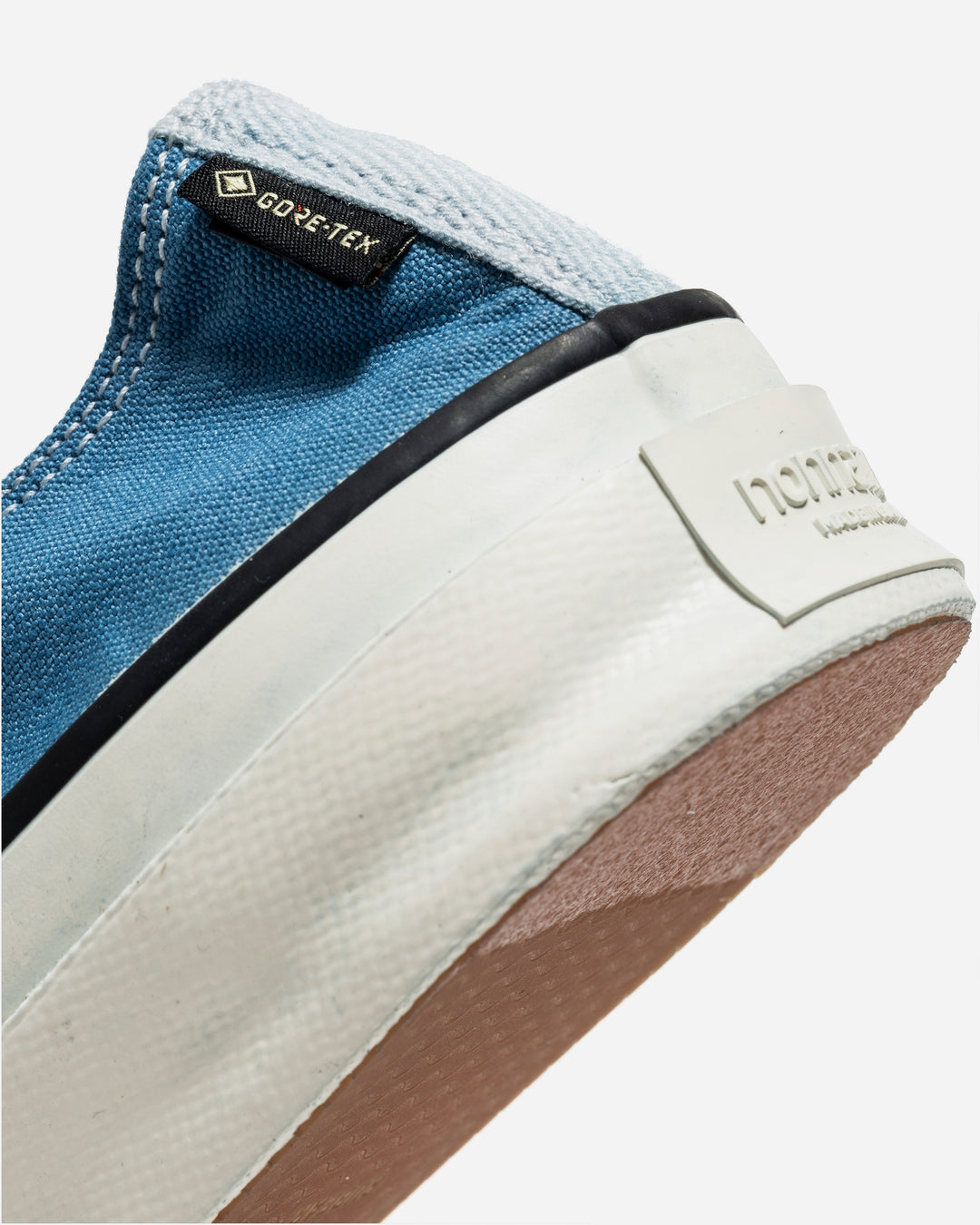 nonnative DWELLER TRAINER LOW COTTON CANVAS OVER DYE WITH GORE-TEX