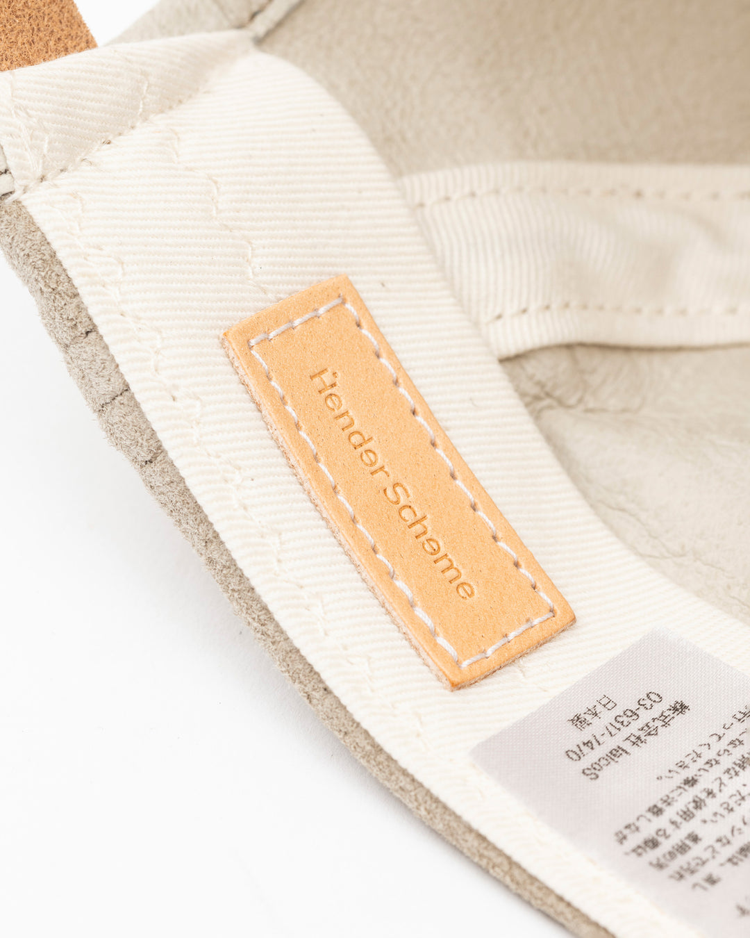 Hender Scheme ベージュ ジェットキャップ フリーサイズ Hender Scheme pig jet cap - Mens | rroomm onlinestore