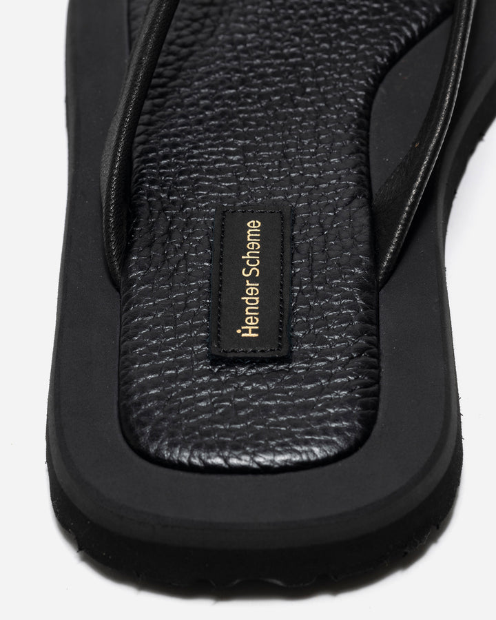 Hender Scheme エンダースキーマ thong サンダル 3 ブラック Hender Scheme (エンダースキーマ) thong / トング